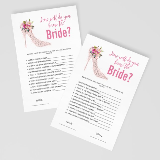 Hur väl känner du till Bride Möhippa-spelet? (Skapare uppladdad)