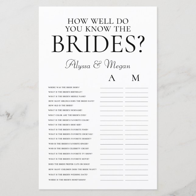 Hur väl känner du till Brides LGBTQ? (Framsida)