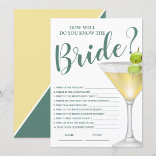 Hur väl känner du till Möhippan för Bride Elegant? Inbjudningar