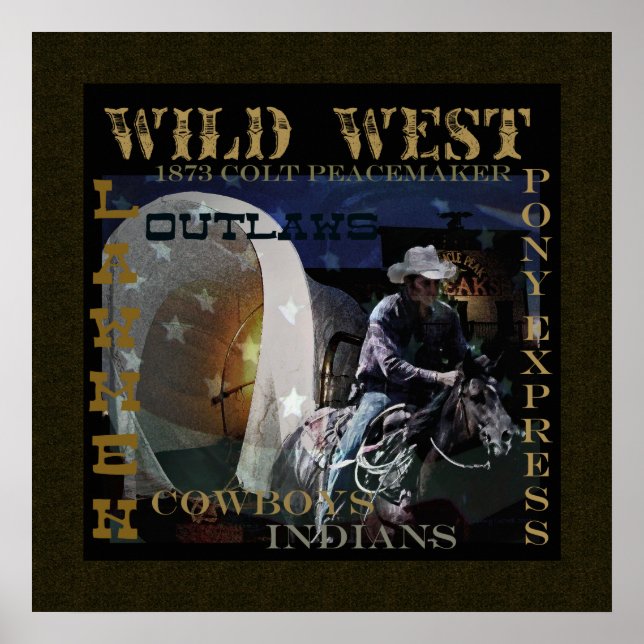 Hur Västern poster (Framsidan)