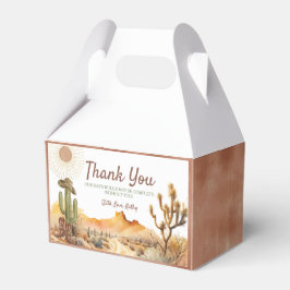 Hur Västern var en Födelsedagsfest Cowboy Presentaskar