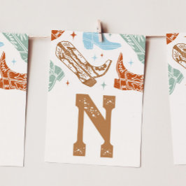 Hur Västern var ett högstyrt banderoll - "N" Inbjudningar