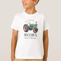 Hur vi rullar Tractor Boys Birthday T-Shirt