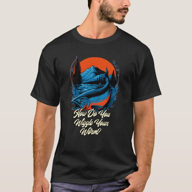 Hur vill du att din Mask-fiskare ska fiska? T Shirt (Framsida)