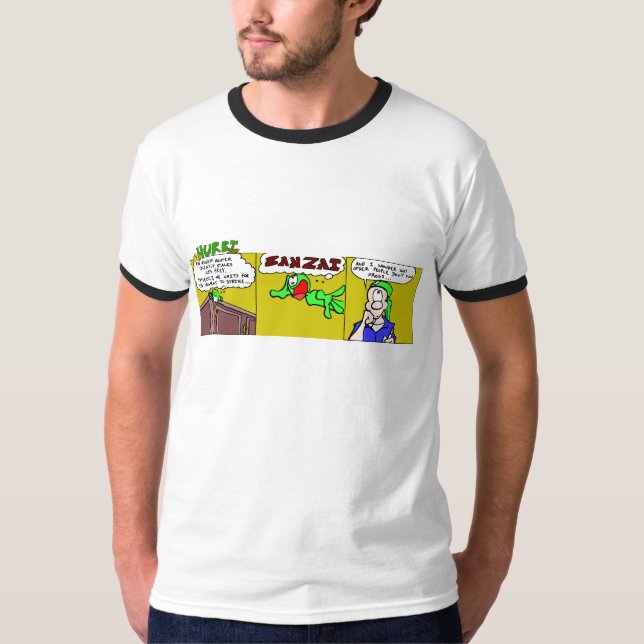 HURBI-"BANZAI" T-tröja Tee (Framsida)