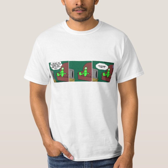 Hurbi - förhalning kanaliserar t-shirt (Framsida)