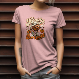 Hurdis september västerländsk Halloween-design T Shirt
