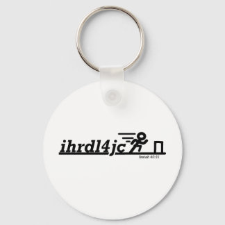 Hurdle for Jesus Nyckelring