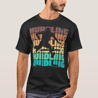 Hurdle Runner Hurdling Track and Field  T Shirt