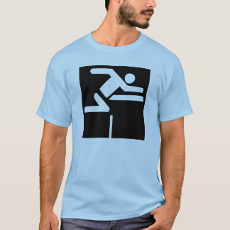 Hurdler (kvarter) t-shirt