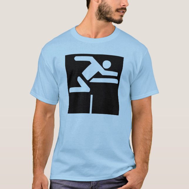 Hurdler (kvarter) t-shirt (Framsida)