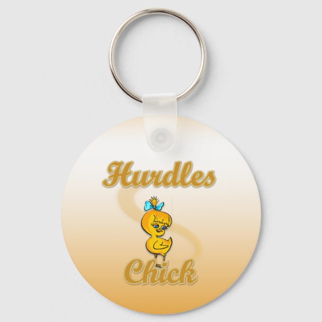 Hurdles Chick Nyckelring (Framsida)