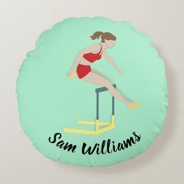 Hurdles Rund Kudde (Framsidan)