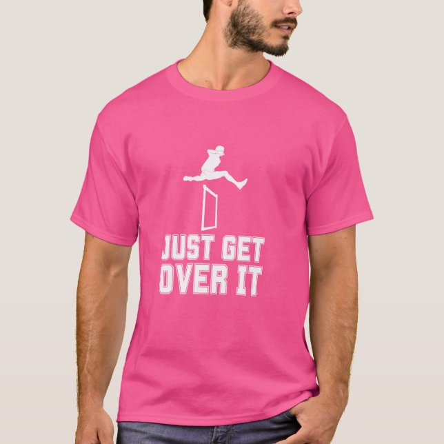 Hurdles School har bara kommit över det där fina H T Shirt (Framsida)