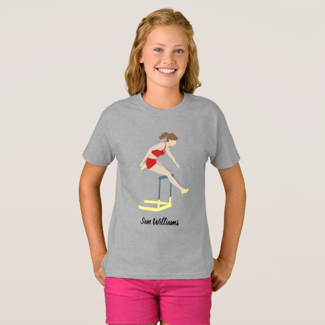 Hurdles T Shirt (Hel framsida)