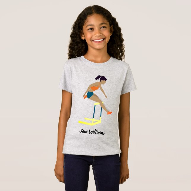 Hurdles T Shirt (Hel framsida)
