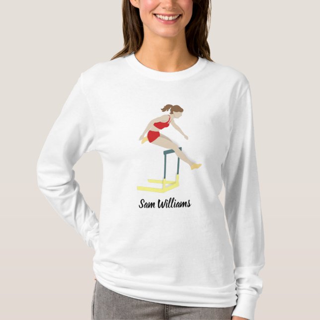Hurdles T Shirt (Framsida)