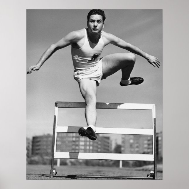 Hurdling Poster (Framsidan)
