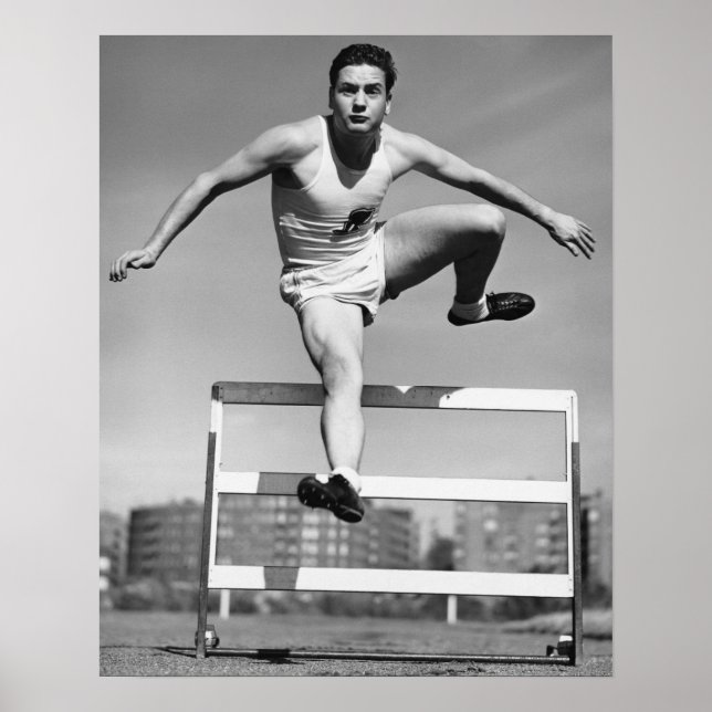 Hurdling Poster (Framsidan)
