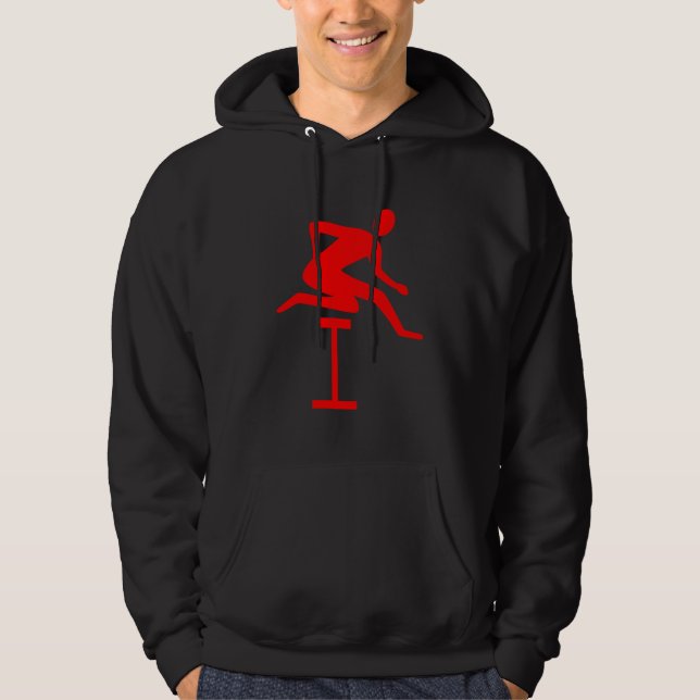 Hurdling - Red Munkjacka (Framsida)