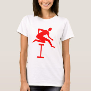 Hurdling - Red T-shirt