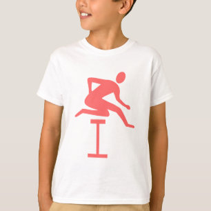 Hurdling - Tropisk Rosa T-shirt