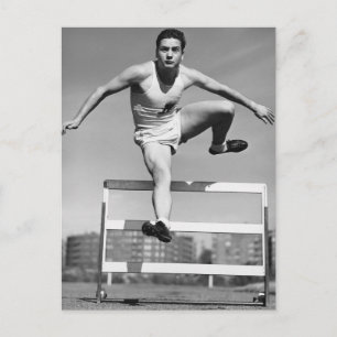 Hurdling Vykort