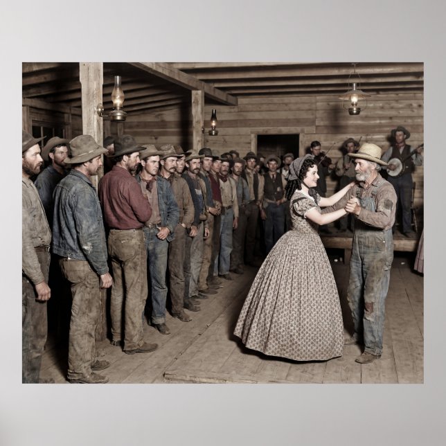 Hurdy Gurdy Girl Poster (Framsidan)