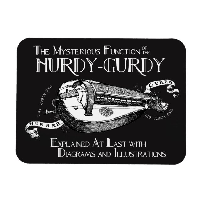 Hurdy-Gurdy magnet (Horisontell)