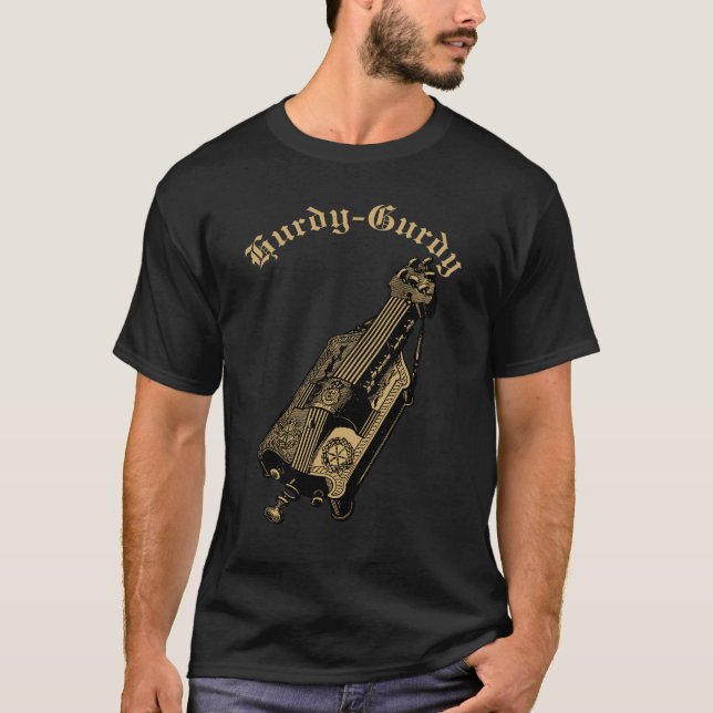 Hurdy-Gurdy T Shirt (Framsida)