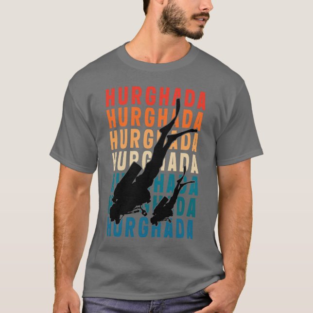 Hurghada Diving T-Shirt (Framsida)