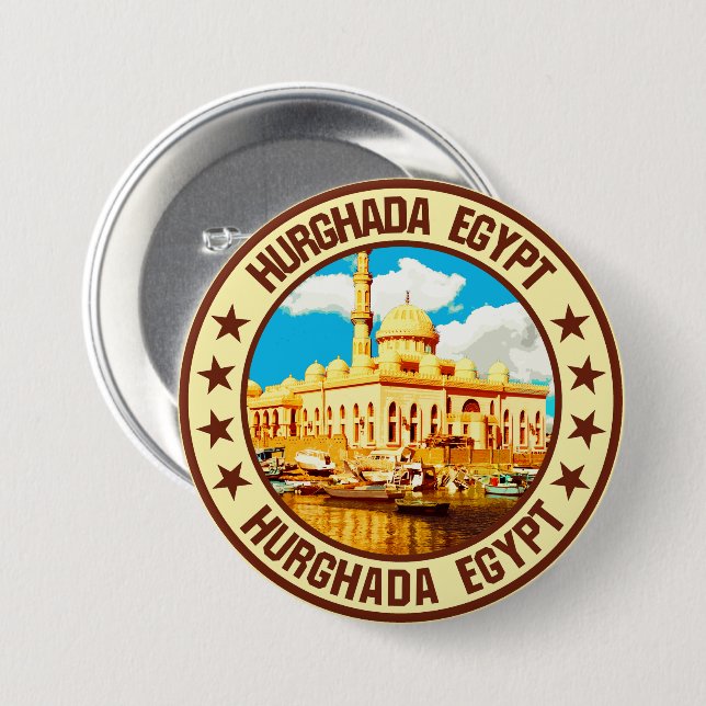 Hurghada Knapp (Framsida & baksida)