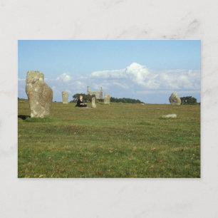 Hurlers på Bodmin Moor, Cornwall souvenir Vykort