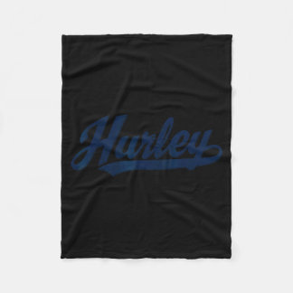 Hurley, Ky Vintage Solnedgång Retro Fleecefilt