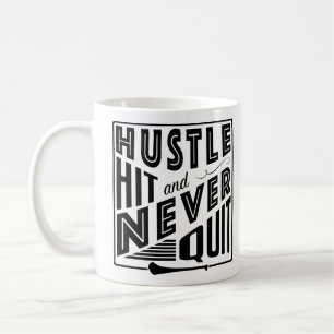 Hurling Hustle Slå och sluta aldrig, GAA Gaelic Ga Kaffemugg