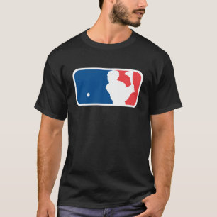 Hurling Parody Major League Stil Logotyp T Shirt