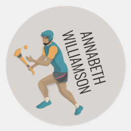 Hurling Runt Klistermärke