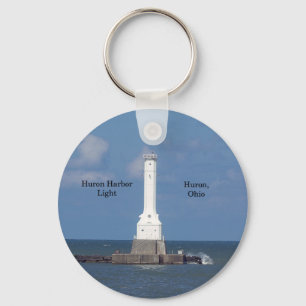 Huron Harbour Light nyckelring