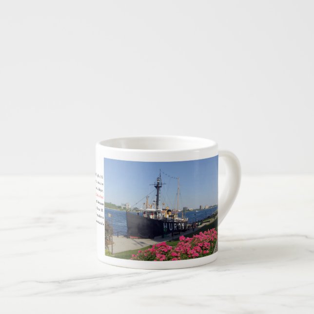 Huron Light Ship sommar espressomugg (Framsida höger)
