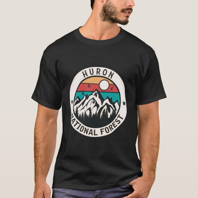 Huron national forest t shirt (Framsida)