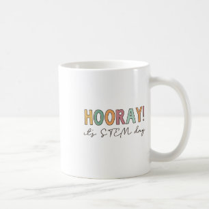 Hurra Det är Stem-dagen Lärar Specialerbjudanden S Kaffemugg
