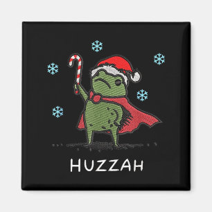 Hurra Groda Riddare Roligt Svärd Meme Citat Jul Magnet