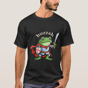 Hurra Grodfödd Knight Roligt Svärd Meme Citat Mede T Shirt