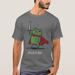 Hurra Grodfödd Ridder Roligt Svärd Meme Citat Roli T Shirt