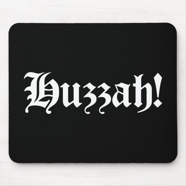Hurra! {Medeltida typografi} Musmatta (Framsidan)