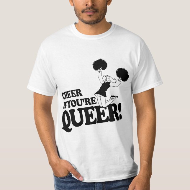 HURRA, OM DU är KONSTIG Tee (Framsida)