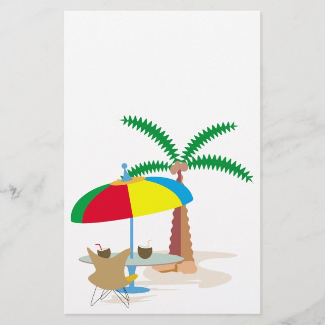 Hurra, semester! flygblad (Framsidan)