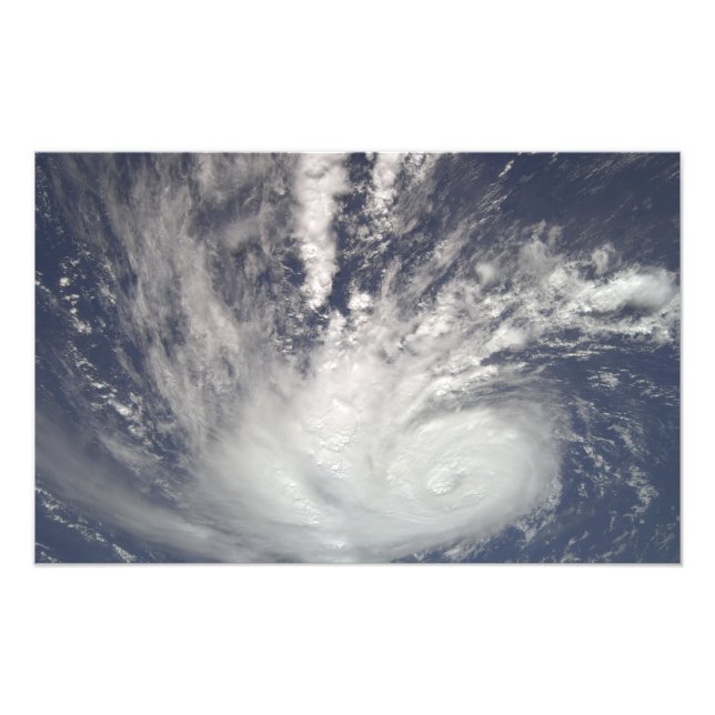 Hurricane Bertha Fototryck (Framsidan)