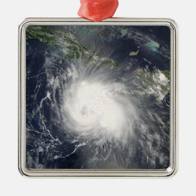 Hurricane Charley Julgransprydnad Metall (Framsidan)