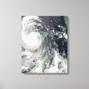 Hurricane Dean Canvastryck